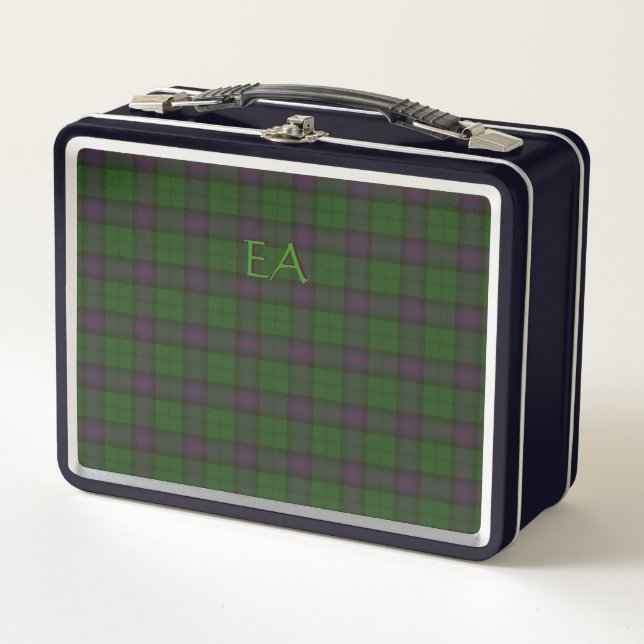 Lunch Box Armstrong Official Clan Tartan avec vos initiales (Devant)