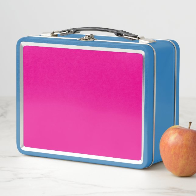 Lunch Box Arrière - plan rose avec des idées de conception d (En situation)