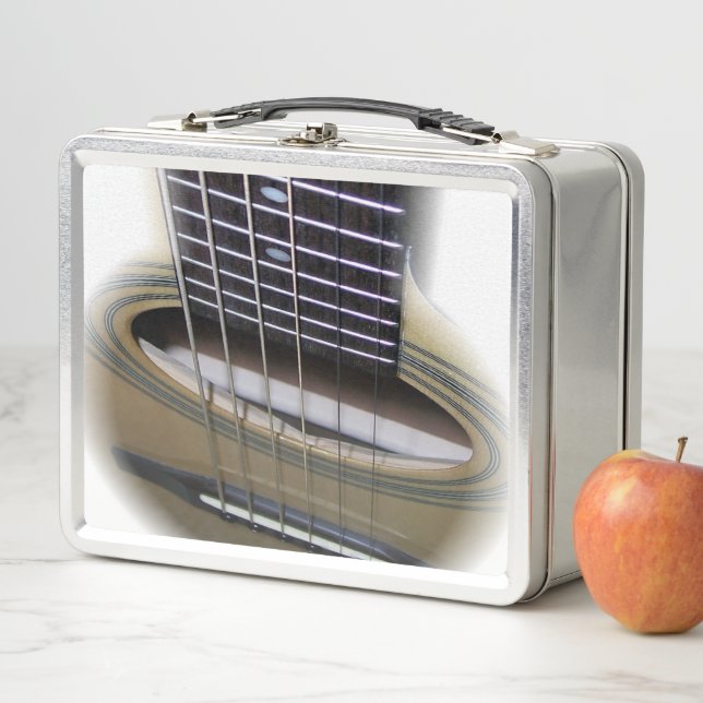 Lunch Box Art de la guitare acoustique (En situation)