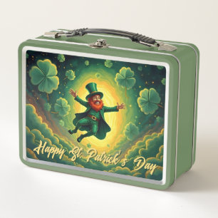 Lunch Box Art magique de la Saint-Patrick par un lutin