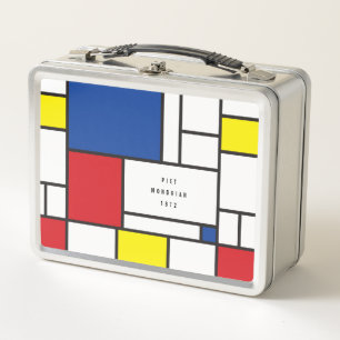 Lunch Box Art Moderne Géométrique Minimaliste De Stijl Mondr