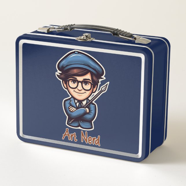Lunch Box Art Nerd (Devant)