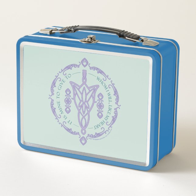 Lunch Box ARWEN™ Evenstar Quote Graphic (Devant)