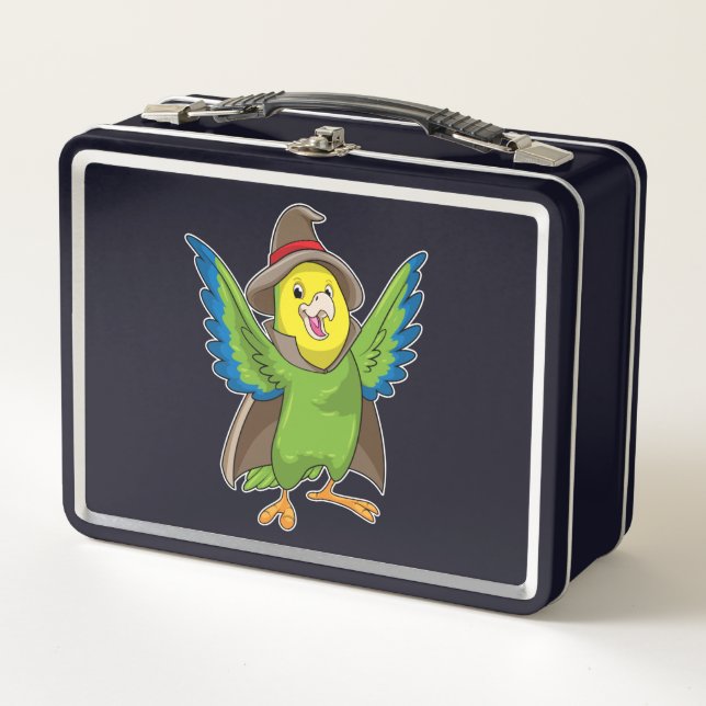 Lunch Box Assistant Parrot en tant qu'assistant avec Casquet (Devant)