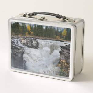 Lunch Box Athabasca Falls, Canadian Waterfall Photography