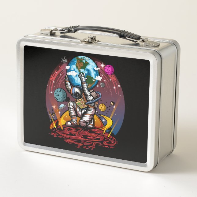 Lunch Box Atlas Space Man (Devant)