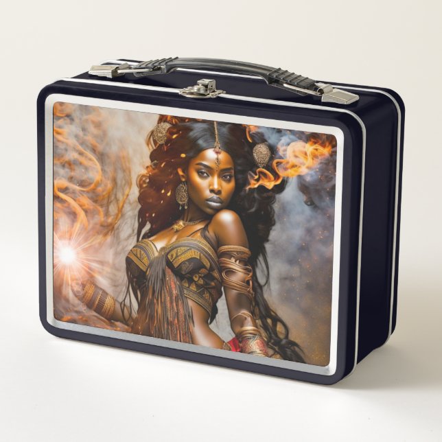 Lunch Box Aube Dorée- Princesse Africaine- (Devant)