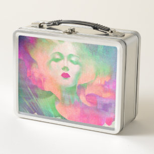 Lunch Box Aurora de Clive Henry coloré rose