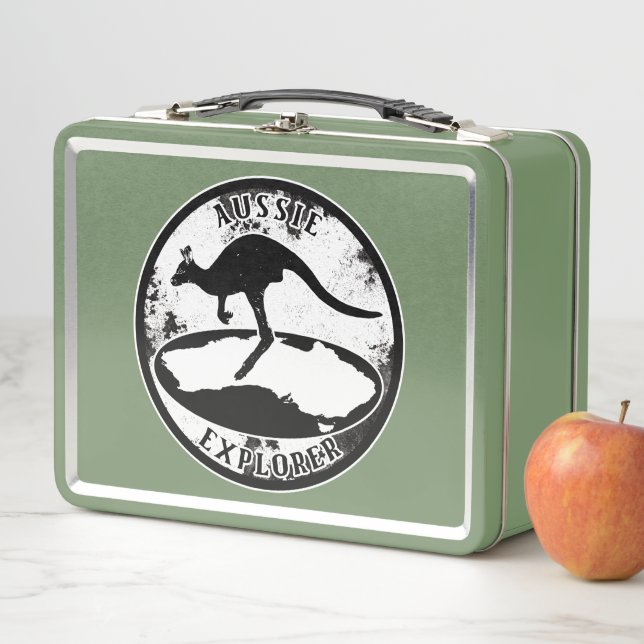 Lunch Box Aussie Explorer en grunge (En situation)