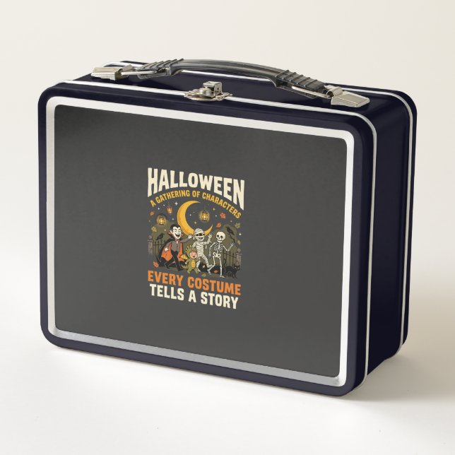 Lunch Box Aventure de nuit de costume d'Halloween (Devant)