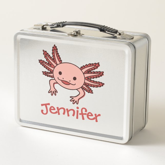 Lunch Box Axolotl mignon (Devant)