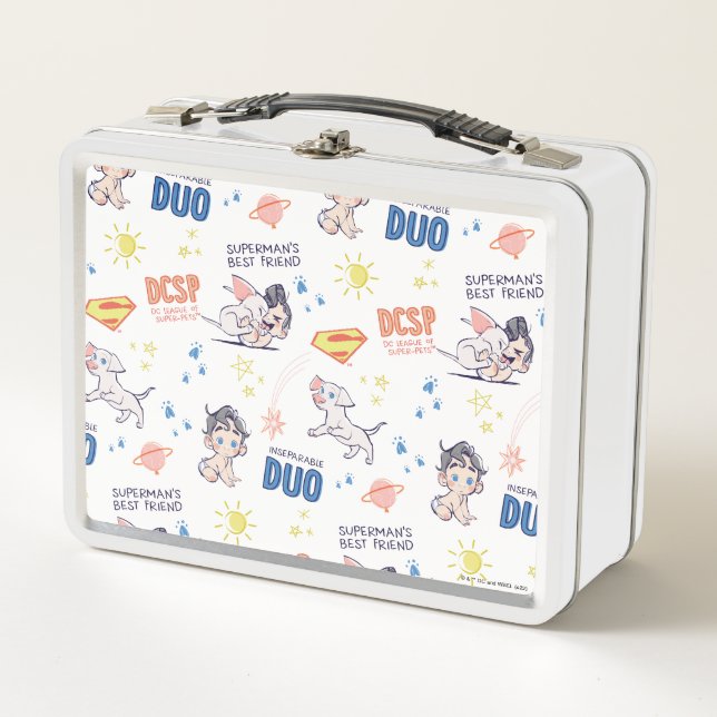 Lunch Box Baby Krypto & Superman Motif (Devant)