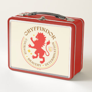 Lunch Box Badge de la Fierté de la maison de lion rouge GRYF