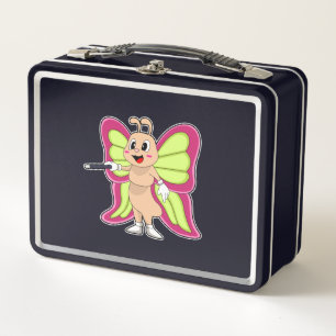 Lunch Box Baguette magique papillon