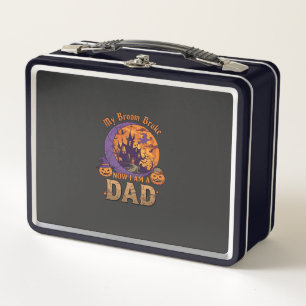 Lunch Box Balai Papa Brisé Halloween Maison Hantée Moustache