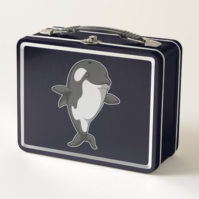 Lunch Box Baleine tueuse au Yoga Fitness in Standing (Devant)