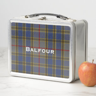 Lunch Box Balfour classique Tartan Plaid personnalisé