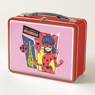 Lunch Box Bande dessinée Miraculaire Ladybug Parisienne