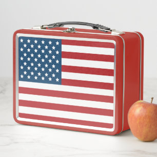 Lunch Box Bannière étoilée de drapeau américain des