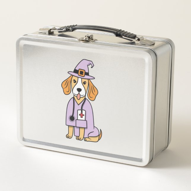 Lunch Box Barktober Soins de santé Un infirmier chien Éffray (Devant)