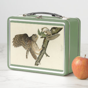 Lunch Box Barred Owl, John James Audubon's Birds of America