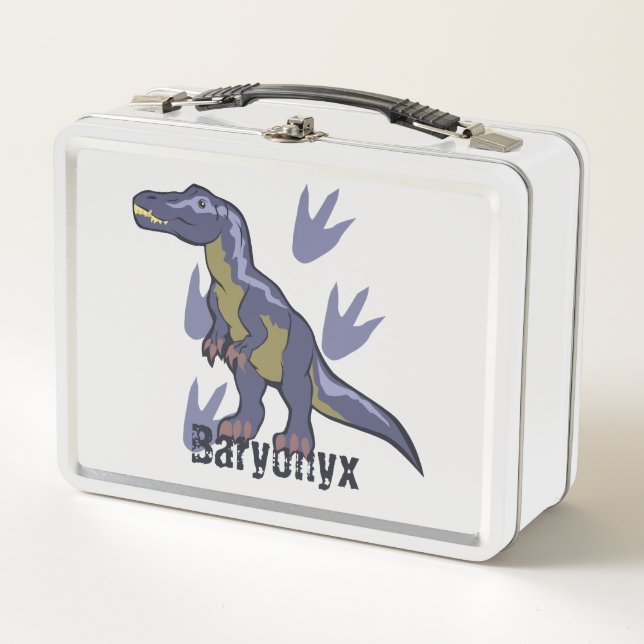 Lunch Box Baryonyx bleu (Devant)
