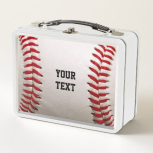 Lunch Box Baseball avec nom personnalisé