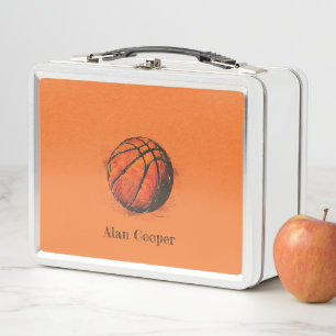 Lunch Box Basket-ball artistique Personnalisé Enfants
