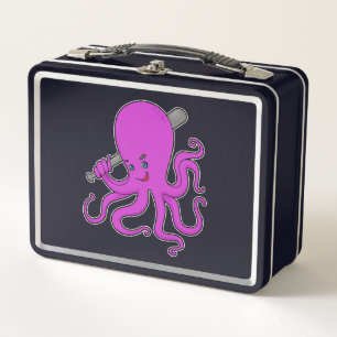 Lunch Box Bataille de baseball de pieuvre
