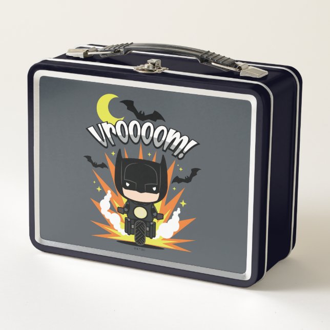 Lunch Box Batcycle Chibi Batman (Devant)