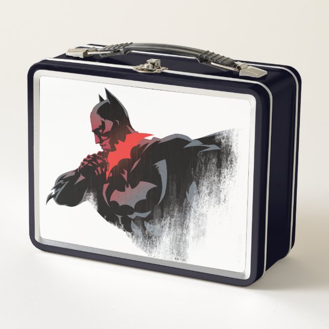 Lunch Box Batman Batarang cramoisi (Devant)