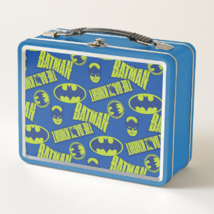 Lunch Box Batman - Le Motif du Chevalier foncé