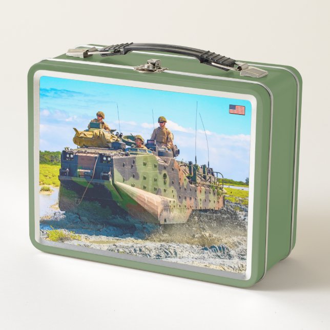 Lunch Box BEACH ARMOR - Véhicule amphibie d'assaut (Devant)