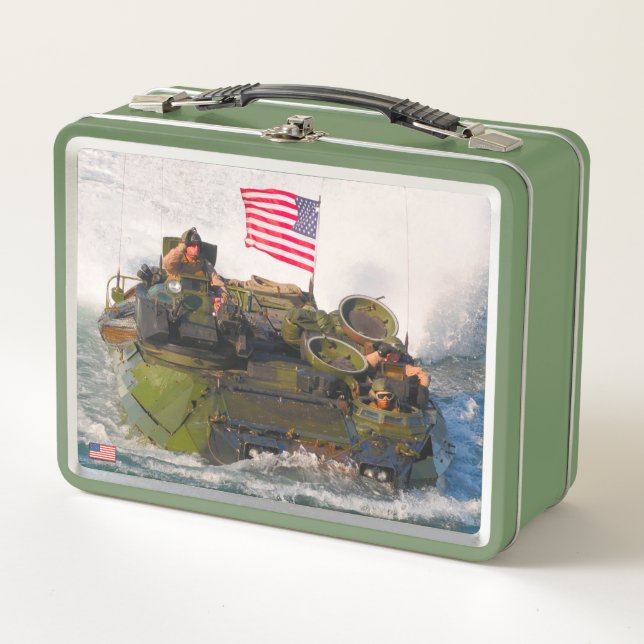 Lunch Box BEACH ARMOR - Véhicule amphibie d'assaut (Devant)