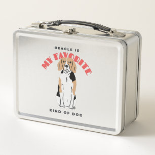 LUNCH BOX BEAGLE EST MON CHIEN PRÉFÉRÉ