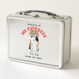 LUNCH BOX BEAGLE EST MON CHIEN PRÉFÉRÉ