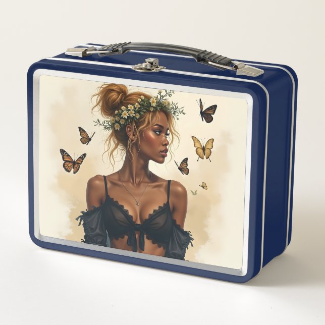 Lunch Box Beauté éthérée en fleur (Devant)