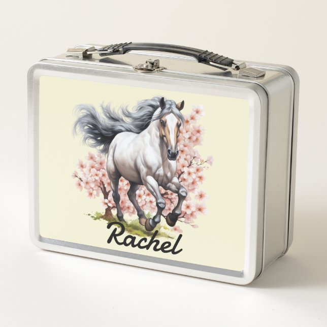 Lunch Box Beaux Chevaux Sauvages (Devant)