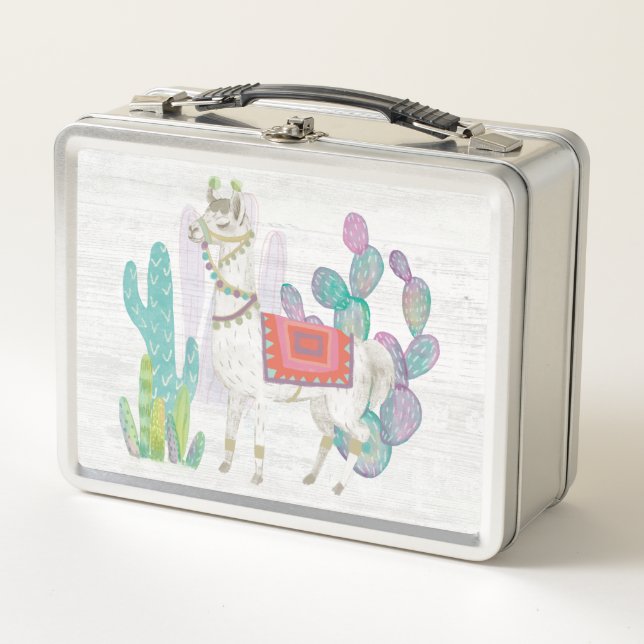 Lunch Box Beaux lamas V (Devant)