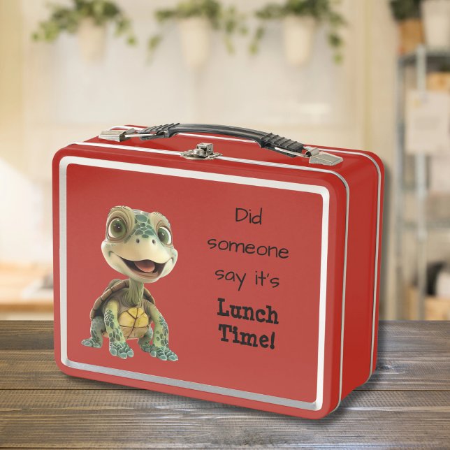 Lunch Box Bébé Turtle mangeur de mangeur (Créateur téléchargé)