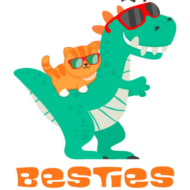 Lunch Box Besties a Cat et Dinosaur (Créateur téléchargé)