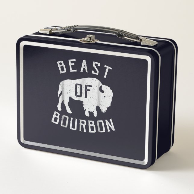 Lunch Box Bête Du Whiskey Boisson Bourbon (Devant)