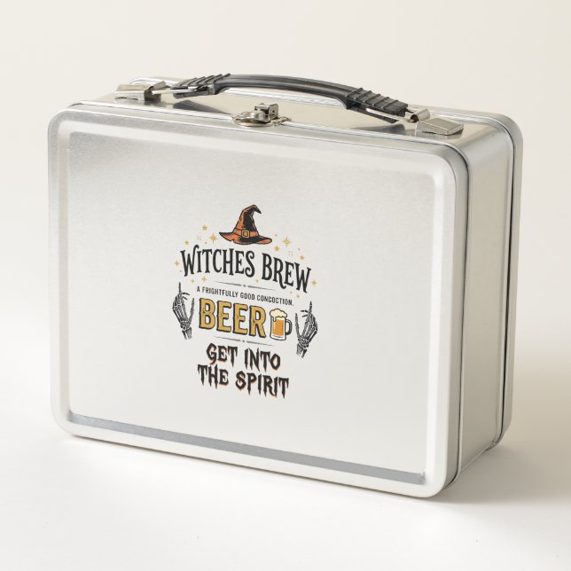 Lunch Box BièredHalloween Hocus Pocus Drôle Vintage_1 (Devant)