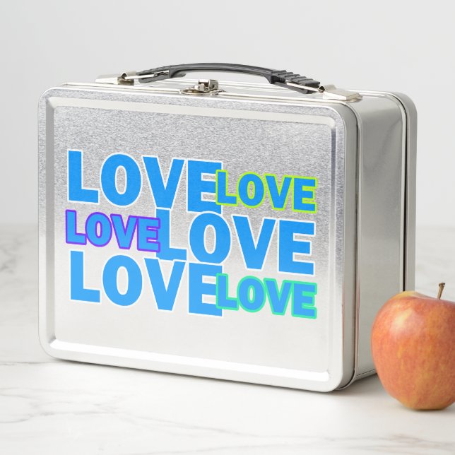 Lunch Box Big Bunch O'Bliss Boîte à lunch en métal (En situation)