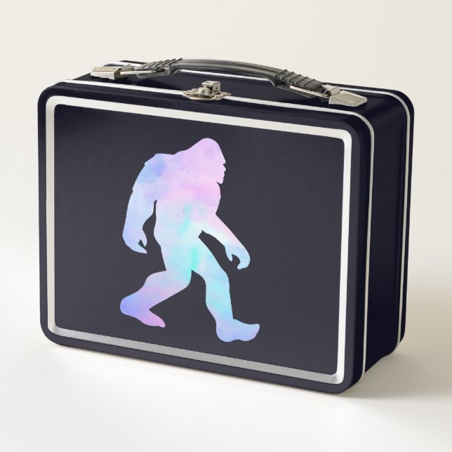 Lunch Box Bigfoot aquarelle    (Devant)