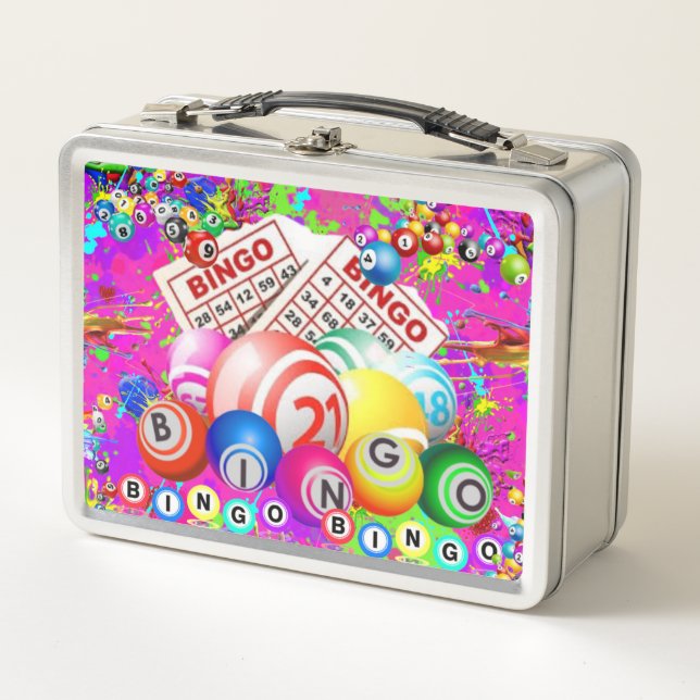 Lunch Box BINGO BINGO Conçu par CBDOilPrincess (Devant)