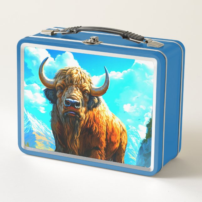 Lunch Box Bison (Devant)