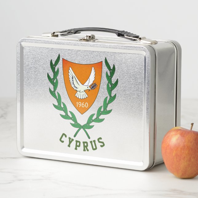 Lunch Box Blason de CHYPRE (En situation)
