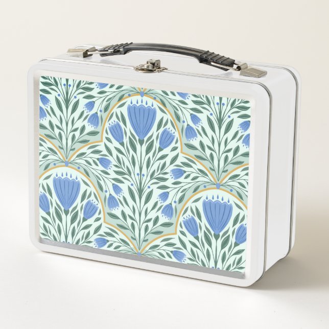 Lunch Box Bleuets délicats (Devant)