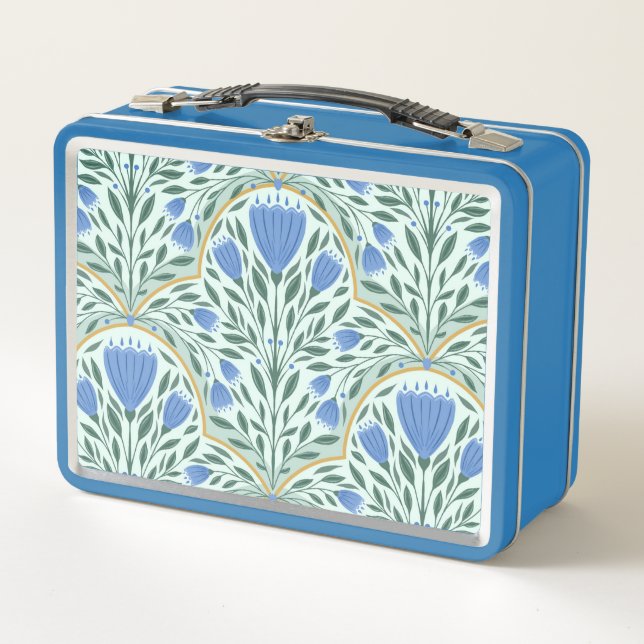 Lunch Box Bleuets délicats (Devant)